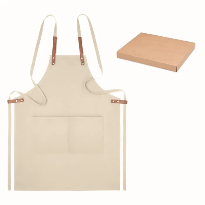 Gift Campaign Grembiuli da chef in cotone organico da 340gr/m2 Organic Cotton> Gadget Ecologici|Grembiuli Personalizzati