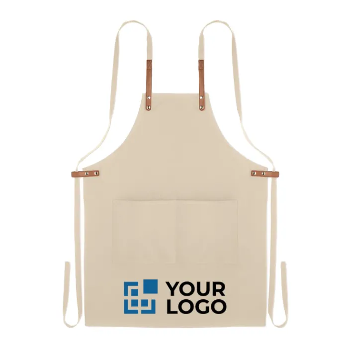 Gift Campaign Grembiuli da chef in cotone organico da 340gr/m2 Organic Cotton> Gadget Ecologici|Grembiuli Personalizzati
