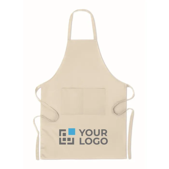 Gift Campaign Grembiuli da chef in cotone da 200 gr/m2 Apron Cotton> Gadget Ecologici|Grembiuli Personalizzati