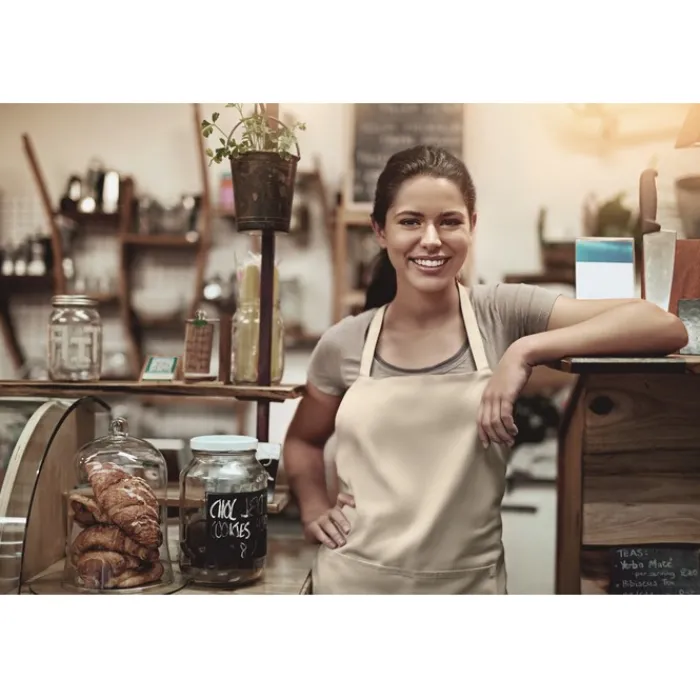 Gift Campaign Grembiuli da chef in cotone da 200 gr/m2 Apron Cotton> Gadget Ecologici|Grembiuli Personalizzati