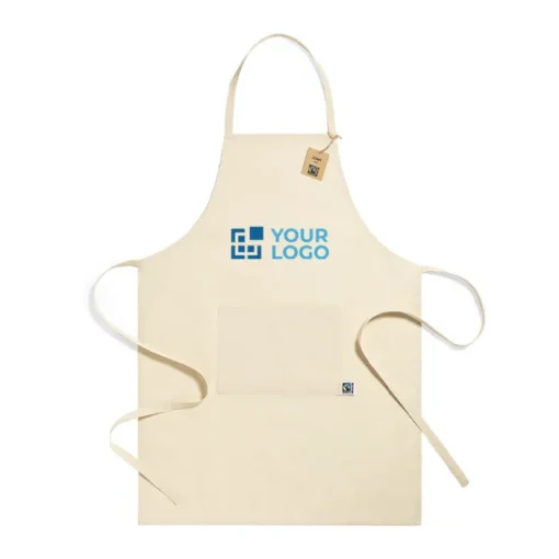 Gift Campaign Grembiuli in cotone da 180g/m2 in tono Latte FairTrade> Gadget Ecologici|Grembiuli Personalizzati