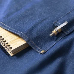 Gift Campaign Grembiuli per ristoranti in cotone con varie tasche Denim Blue></noscript> Grembiuli Personalizzati