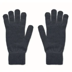 Gift Campaign Guanti in poliestere riciclato con etichetta per personalizzazione></noscript> Guanti