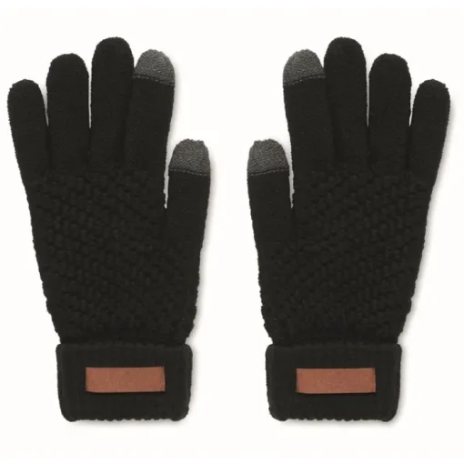 Gift Campaign Guanti invernali personalizzati ecologici RPET con 2 dita touch Winter> Guanti