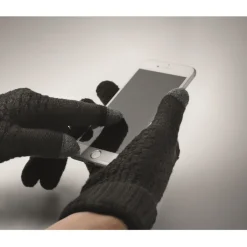 Gift Campaign Guanti invernali personalizzati ecologici RPET con 2 dita touch Winter></noscript> Guanti