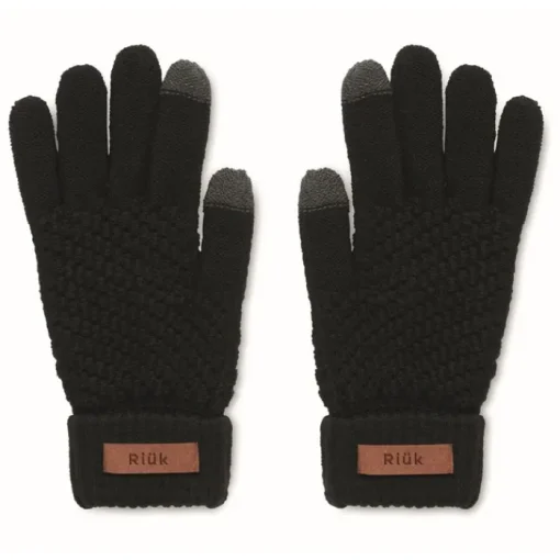 Gift Campaign Guanti invernali personalizzati ecologici RPET con 2 dita touch Winter> Guanti