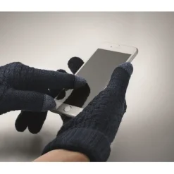 Gift Campaign Guanti invernali personalizzati ecologici RPET con 2 dita touch Winter></noscript> Guanti