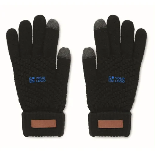 Gift Campaign Guanti invernali personalizzati ecologici RPET con 2 dita touch Winter> Guanti