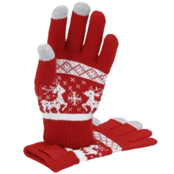 Gift Campaign Guanti natalizi in acrilico con funzione touch su 3 dita> Gadget Natalizi