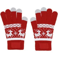 Gift Campaign Guanti natalizi in acrilico con funzione touch su 3 dita> Gadget Natalizi