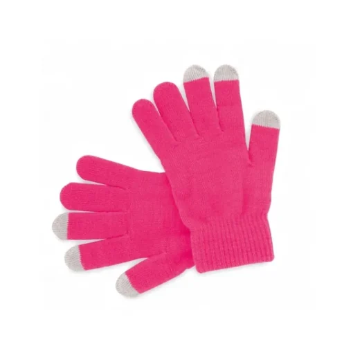 Gift Campaign Guanti pubblicitari in tanti colori con touch screen su 3 dita Touch> Guanti