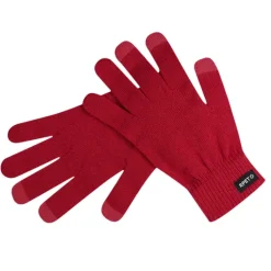 Gift Campaign Guanti touch per adulti in morbido poliestere rPET taglia unica> Guanti