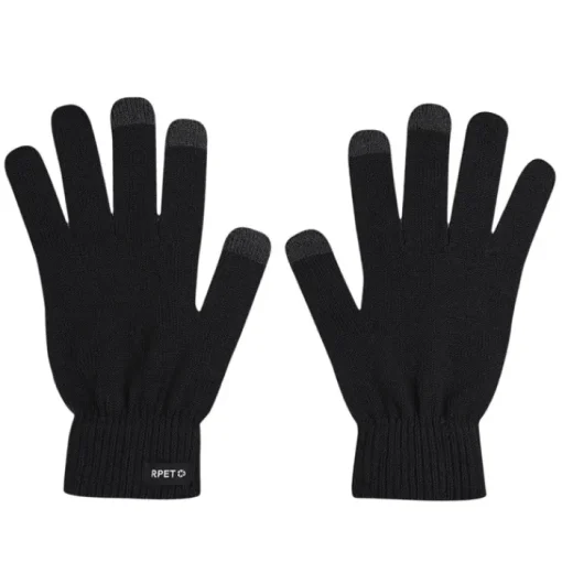 Gift Campaign Guanti touch per adulti in morbido poliestere rPET taglia unica> Guanti