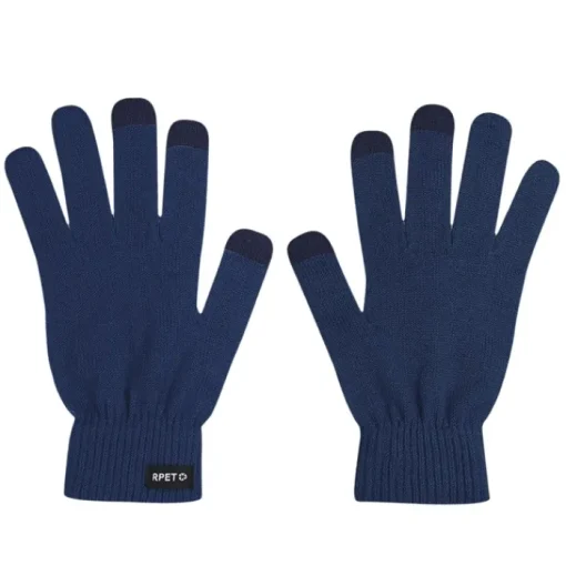 Gift Campaign Guanti touch per adulti in morbido poliestere rPET taglia unica> Guanti