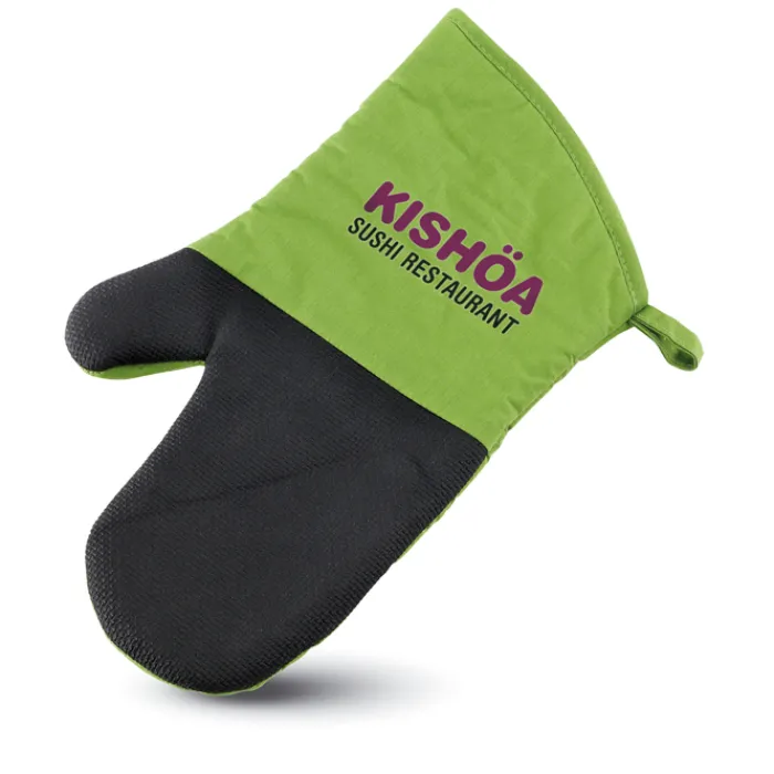 Gift Campaign Guanto da forno bicolore personalizzato in cotone e gomma Trend> Altri Utensili Da Cucina