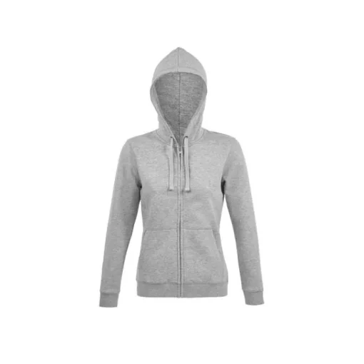 Gift Campaign Hoodie da donna con cerniera intera in cotone e poliestere SOL'S Spike> Felpe Personalizzate