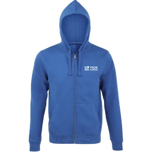 Gift Campaign Hoodie da uomo con cerniera intera in cotone e poliestere SOL'S Spike> Felpe Personalizzate