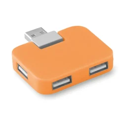 Gift Campaign Hub USB personalizzato economico compatto in ABS 4 USB A Quadrato><noscript><img width=