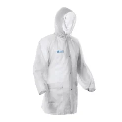 Gift Campaign Impermeabile con finiture termosaldate con chiusura centrale e cappuccio></noscript> Impermeabili