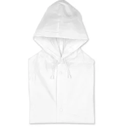 Gift Campaign Impermeabile con logo in PVC con cappuccio e chiusura bottoni Sprinkle></noscript> Impermeabili