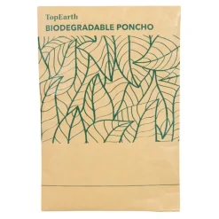 Gift Campaign Impermeabile ecologico con cappuccio in PE biodegradabile 127x100cm> Impermeabili