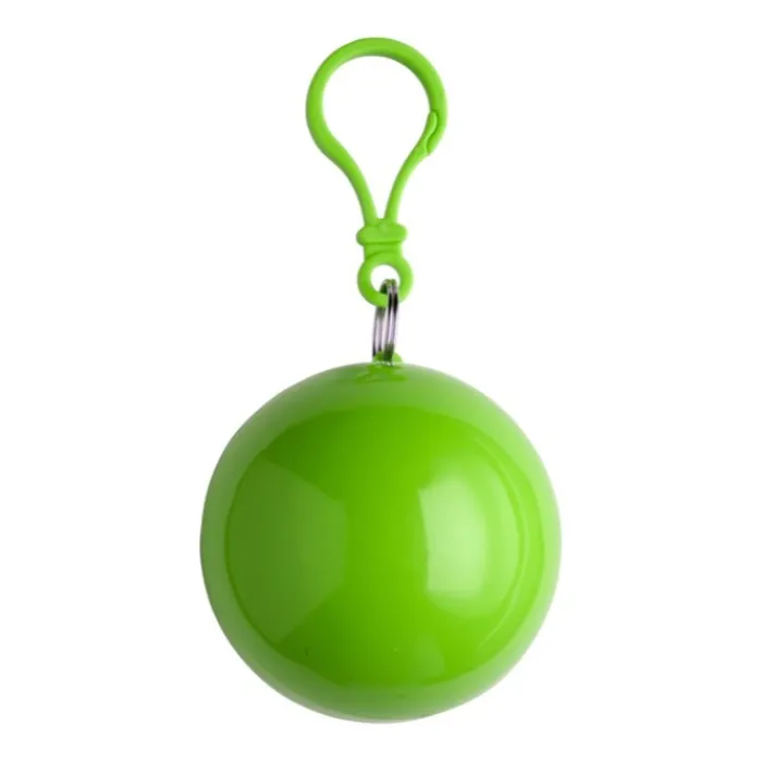 Gift Campaign Impermeabile in colorata custodia sferica di plastica con moschettone> Impermeabili