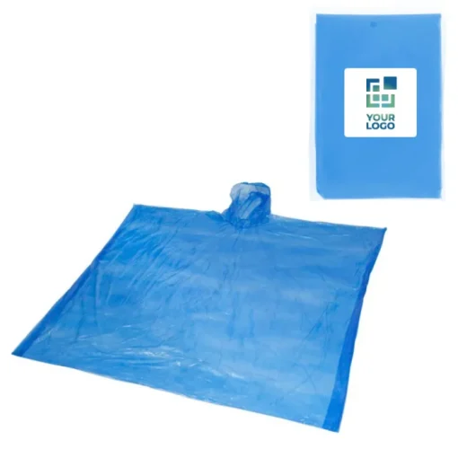 Gift Campaign Impermeabile monouso in plastica riciclata certificata GRS taglia unica> Impermeabili