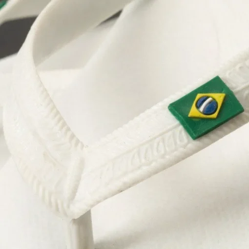 Gift Campaign Infradito con logo e con la bandiera del Brasile Brasileiras> Infradito