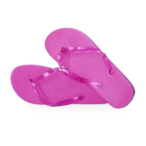 Gift Campaign Infradito con logo, suola in EVA e cinturini trasparenti Pool> Infradito