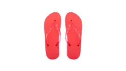Gift Campaign Infradito con logo, suola in EVA e cinturini trasparenti Pool></noscript> Infradito