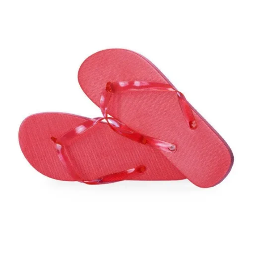 Gift Campaign Infradito con logo, suola in EVA e cinturini trasparenti Pool> Infradito
