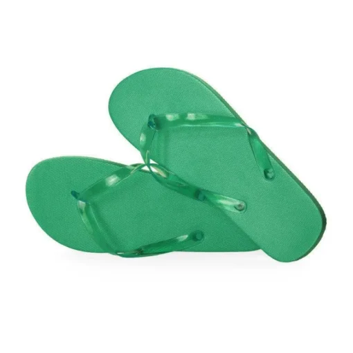 Gift Campaign Infradito con logo, suola in EVA e cinturini trasparenti Pool> Infradito