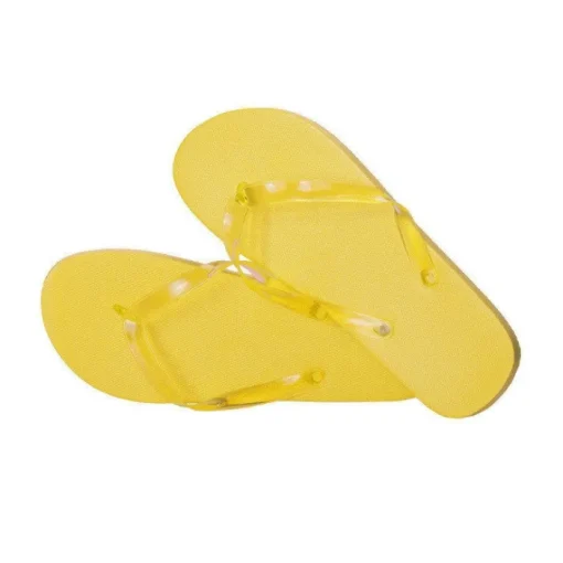 Gift Campaign Infradito con logo, suola in EVA e cinturini trasparenti Pool> Infradito