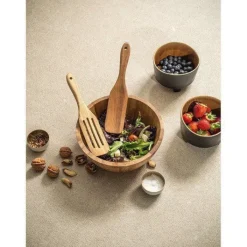 Gift Campaign Insalatiera in legno di acacia certificato FSC™ personalizzabile></noscript> Altri Utensili Da Cucina