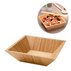 Gift Campaign Insalatiera in legno di bambù personalizzabile con logo Bamboo> Altri Utensili Da Cucina