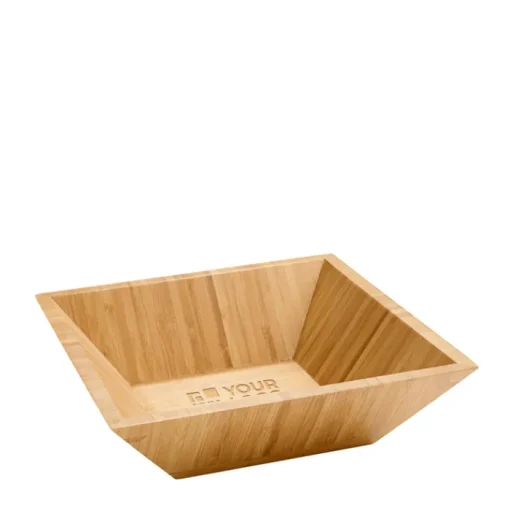 Gift Campaign Insalatiera in legno di bambù personalizzabile con logo Bamboo> Altri Utensili Da Cucina