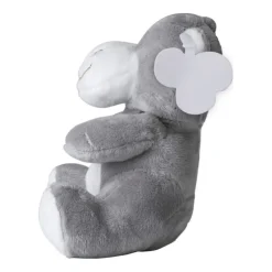 Gift Campaign Ippopotamo di peluche personalizzato con occhi ricamati ed etichetta> Peluche