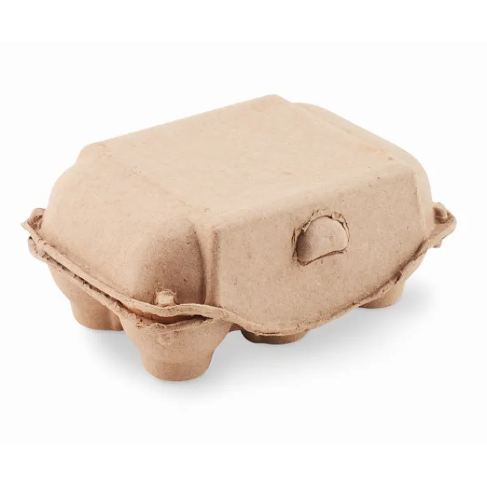 Gift Campaign Kit 6 gessetti colorati a forma di uovo in scatola uova con logo Eggs> Giochi E Passatempo|Matite Colorate