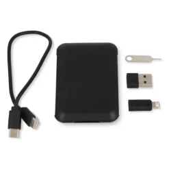 Gift Campaign Kit con cavetto vari connettori USB e supporto per cellulare></noscript> Accessori Da Viaggio