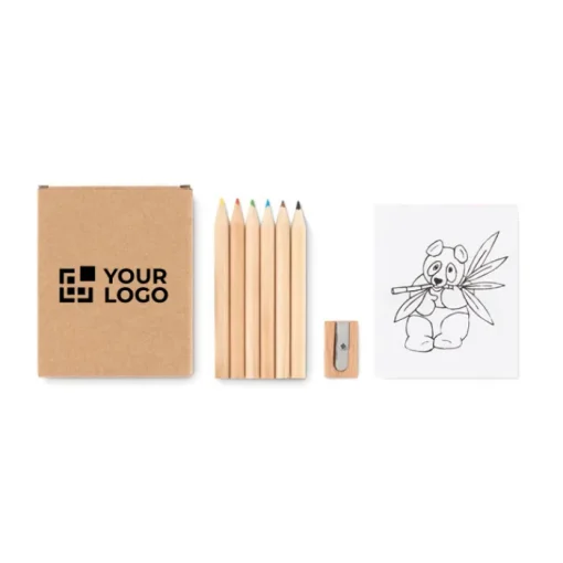 Gift Campaign Kit disegno in scatola colori a pastello disegni e temperino Picasso> Matite Colorate