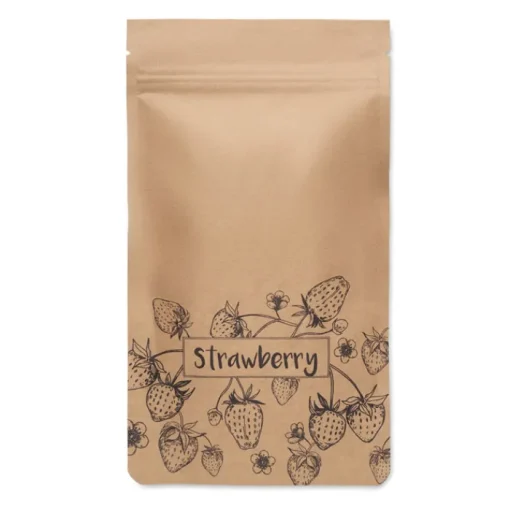 Gift Campaign Kit per la coltivazione delle fragole con da semi e compost> Vasetti Con Semi