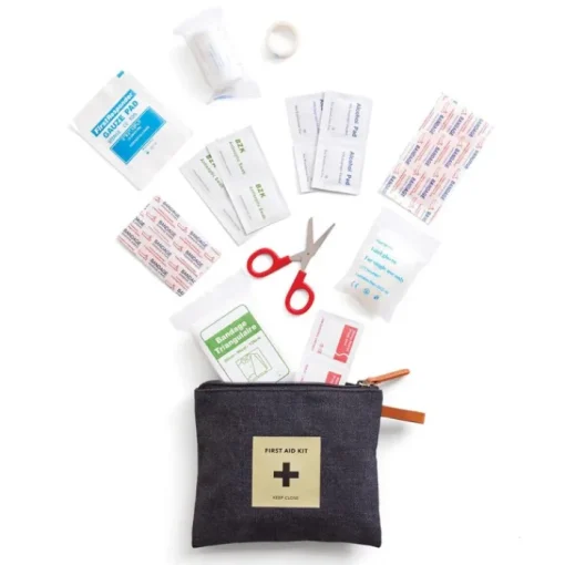 Gift Campaign Kit pronto soccorso in custodia con zip accessori assortiti Supplies> Gadget Per Auto|Gadget Per Medici E Infermieri