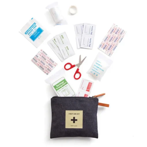 Gift Campaign Kit pronto soccorso in custodia con zip accessori assortiti Supplies> Gadget Per Auto|Gadget Per Medici E Infermieri