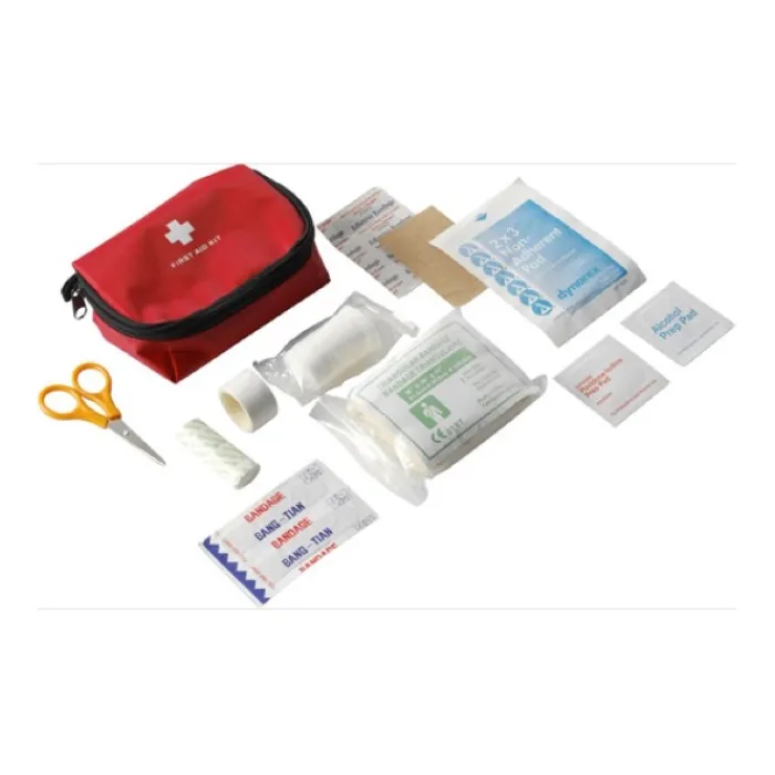 Gift Campaign Kit pronto soccorso in custodia bende, forbici, tamponi Crisis> Gadget Per Auto|Gadget Per L'Ufficio