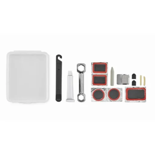Gift Campaign Kit riparazione bici con logo in confezione di plastica> Altri Attrezzi|Gadget Per Bicicletta