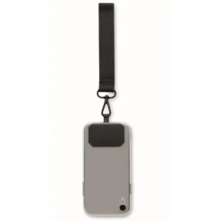 Gift Campaign Laccetto da polso in poliestere portacellulare></noscript> Lanyard E Porta Badge Personalizzati