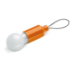 Gift Campaign Lampadina con luce a 1 LED in ABS con filo per appenderla></noscript> Torce