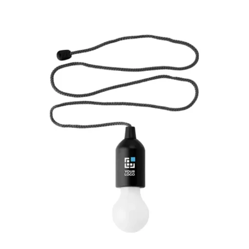 Gift Campaign Lampadina con luce LED colorata con filo abbinato per appenderla 1W> Torce