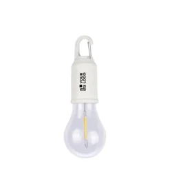 Gift Campaign Lampadina in ABS con clip in metallo e batteria ricaricabile></noscript> Torce