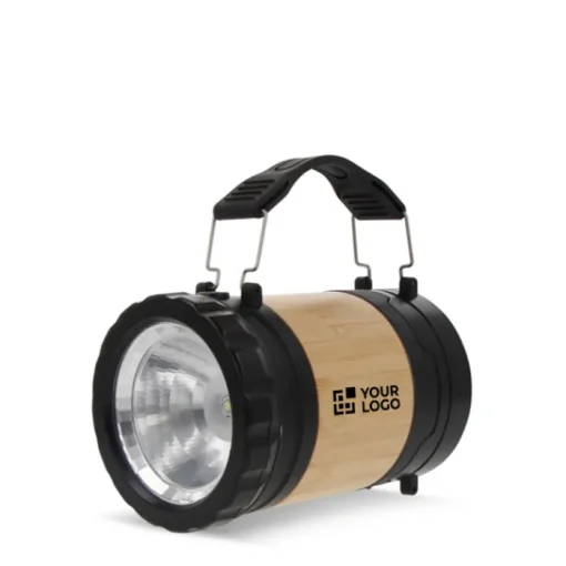 Gift Campaign Lanterna e torcia in bambù e ABS con luce a LED> Torce